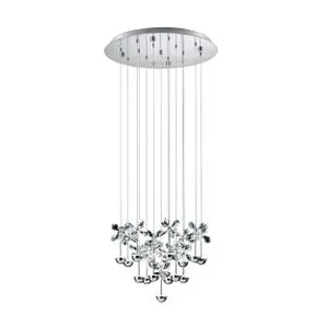 EGLO Viseća lampa PIANOPOLI LED Ø500 hrom 93662