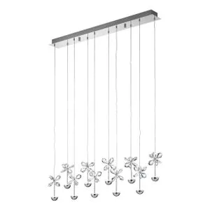 EGLO Viseća lampa PIANOPOLI LED 87 cm hrom 93663