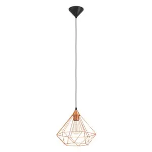EGLO Viseća lampa TARBES E27 Ø325 bakar 94194