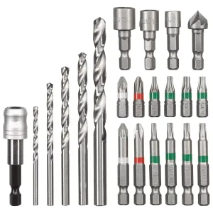 Einhell 22-delni set S-Box burgija i bitova, 1/4", S-Box