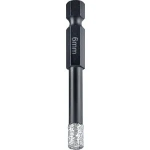 Einhell Dijamantska krunasta burgija za suvo bušenje 1/4 - E6.3 ,  6mm