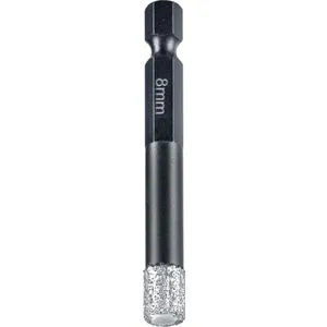 Einhell Dijamantska krunasta burgija za suvo bušenje 1/4 - E6.3,  8mm