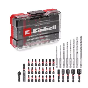 Einhell Set bitova i burgija za metal + S2-E6.3-1/4'' 2-6.5mm m-case 39 kom