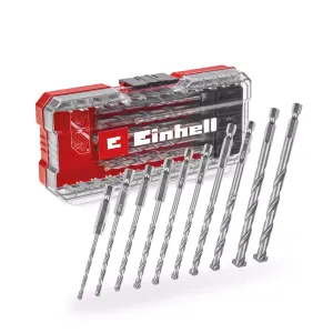 Einhell set burgija za kamen hm prihvat E6.3-1/4'' 3-10mm s-case 10