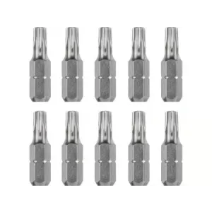 Einhell T25 bit 25mm, Ind. Čelik - 10 kom,Torx, 1/4"; C 6.3 prihvat - TQ 60
