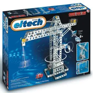 Eitech Metalni konstruktor set Kran/vetrenjača
