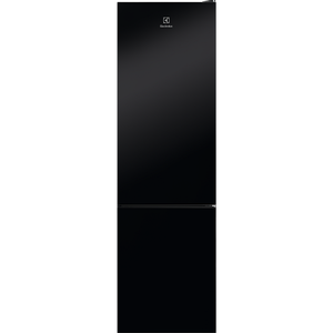 Electrolux LNT7ME36K2 Frižider sa zamrzivačem dole, NoFrost, Visina 201 cm, Crno staklo