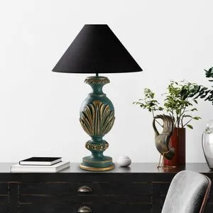 ELEGANZE-5311 Green
Black Table Lamp