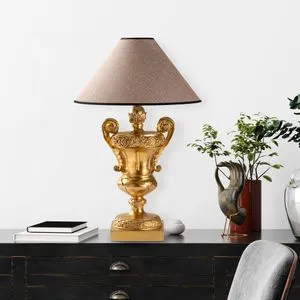 ELEGANZE-5334 Gold
Light Brown Table Lamp