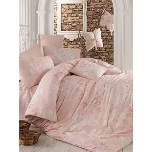 Elena - Pink Pink
Salmon
White Ranforce Single Quilt Cover Set (EU) (IT)