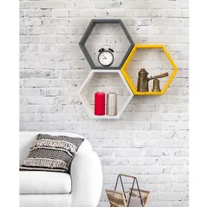 Elfo - White White
Anthracite
Yellow Wall Shelf