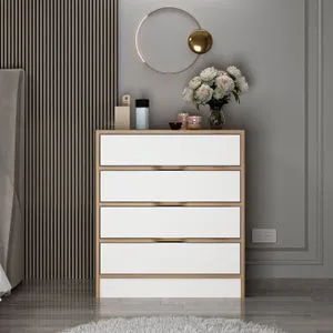 Elina - 8173 Walnut
White Dresser