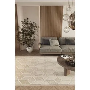 Elit 03 - Beige Beige Carpet (100 x 450)