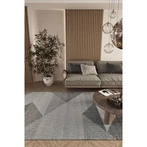 Elit 08 - Grey Grey Carpet (100 x 150)