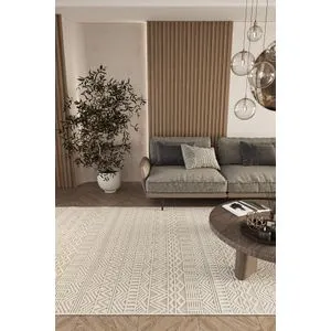 Elit 14 - Beige Beige Carpet (160 x 200)
