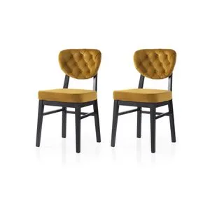 Elma - 777 V2 Black
Mustard Chair Set (2 Pieces)