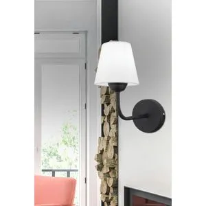 Elno - 8877-1P Black
White Wall Lamp