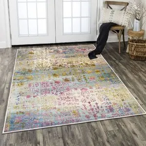 Els1895 Multicolor Hall Carpet (80 x 150)