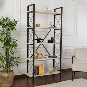 Elysian - Travertine, Black Travertine
Black Bookshelf