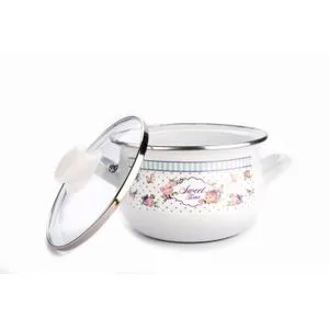 Emajl šerpa 2l / 16cm - Cveće