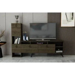 Emmy - Walnut Walnut TV Unit