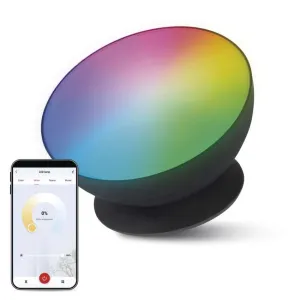 EMOS GOSMART  LED lampa ambijetalna 7W AMBI crna 330lm Wi-Fi CCT RGB dimabilna ZCW11BR