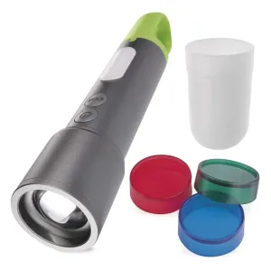 Emos LED ručna lampa 600lm metalna punjiva sa difuzorima 1200mAh Emos P3118