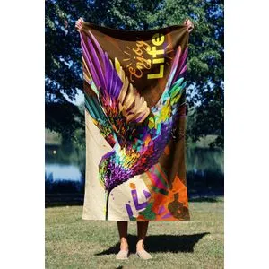 Enjoy Life 70 Multicolor Beach Towel