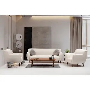 Enna - Bež Wing Chair