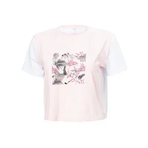 Ženska majica Flowers - ROZE
