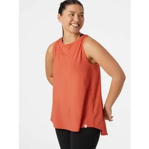 Ženska majica W TECH SPLIT BACK Tank Top - NARANDŽASTA