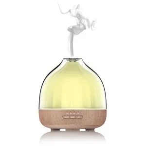 Entac ovlaživač vazduha sa drvenim dekorom RGB 8W 400ml