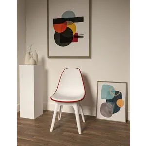 Eos-P - Red Red
White Chair Set (2 Pieces)