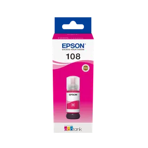 Epson C13T09C34A 108 EcoTank Magenta ink bottle