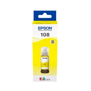 Epson C13T09C44A 108 EcoTank Yellow ink bottle