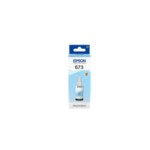 Epson C13T67354A T6735 EcoTank Light Cyan ink bottle