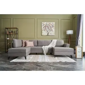 Eris - Brown Brown Corner Sofa-Bed