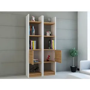 Esbi 102 - White, Teak White
Teak Bookshelf