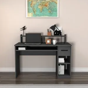 Eslem - Anthracite Anthracite Study Desk