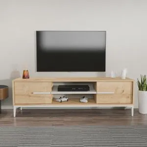 Eslem - Oak, White Oak
White TV Stand