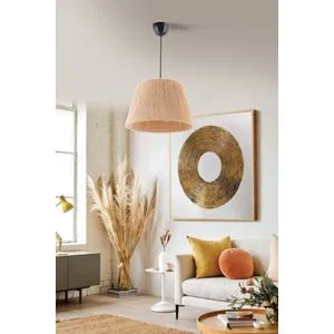 Esparfa Jute Cream Chandelier