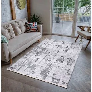 Essa - Sivi Tepih (100 x 300 cm)