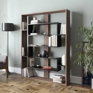 Esteban - Walnut, Black Walnut
Black Bookshelf