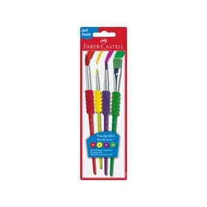 Četkica Faber Castell soft grip set 1/4 181600