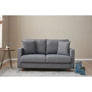 Eva - Grey Grey 2-Seat Sofa