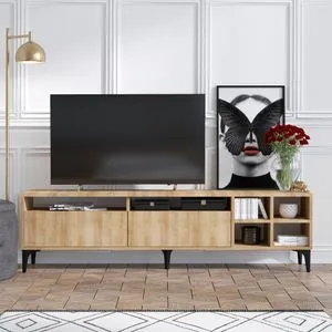 Eva Oak TV Stand