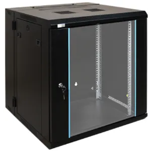 EXO:N 15U Podno stojeci rack ormar sa tockicima, 600mm×800mm×600mm, crni