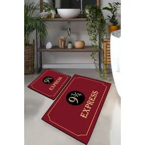 Express Multicolor Bathmat Set (2 Pieces)