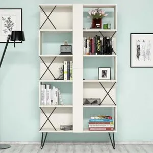 Extra - Cream Cream Bookshelf