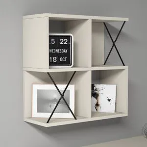 Extra - Crna Zidna Polica